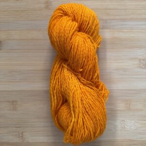 Strickwolle Orange