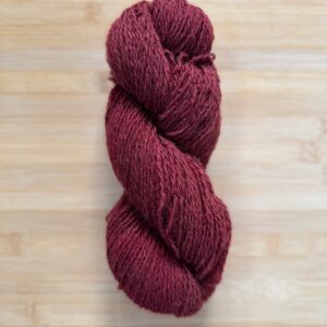 Strickwolle Weinrot